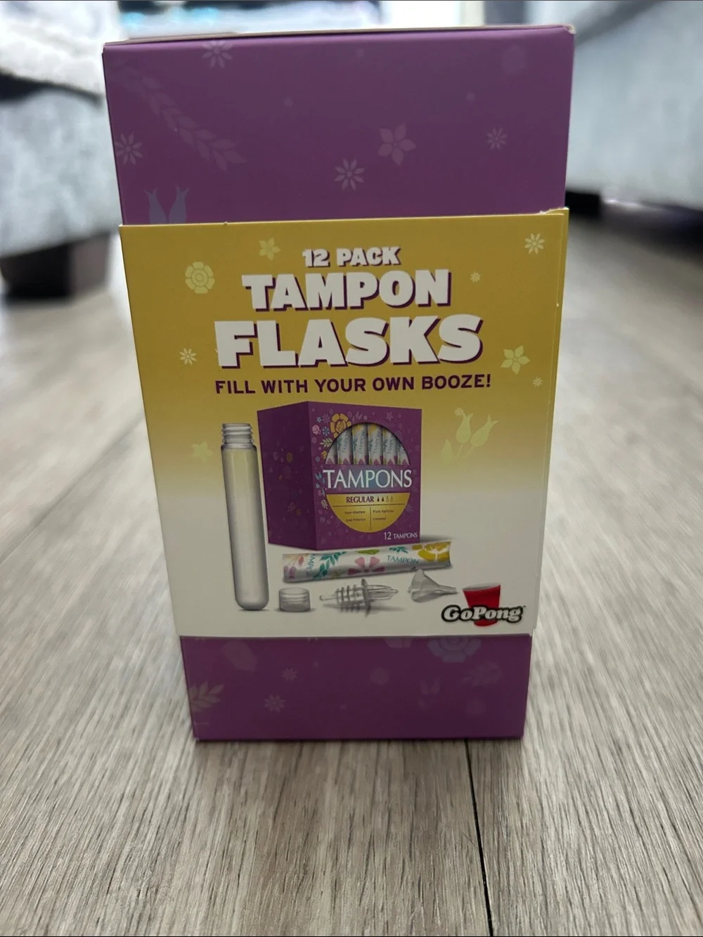 Tampon Flasks - 12 Pack